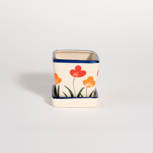 Floral Themed Planter