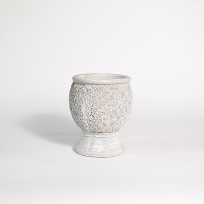 Textured Roses Planter