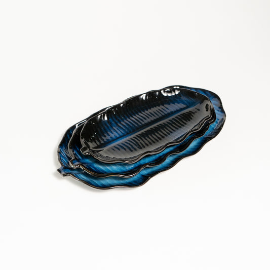 Banana Leaf Platter (Set of 3)